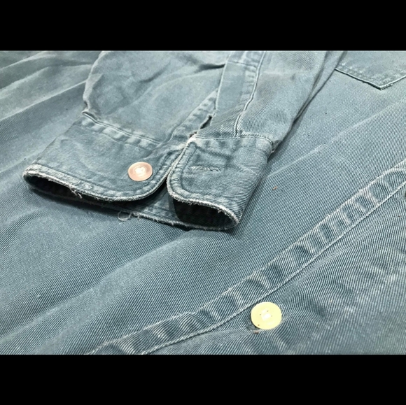 Oversized turquoise shirt - Picture 7 of 7